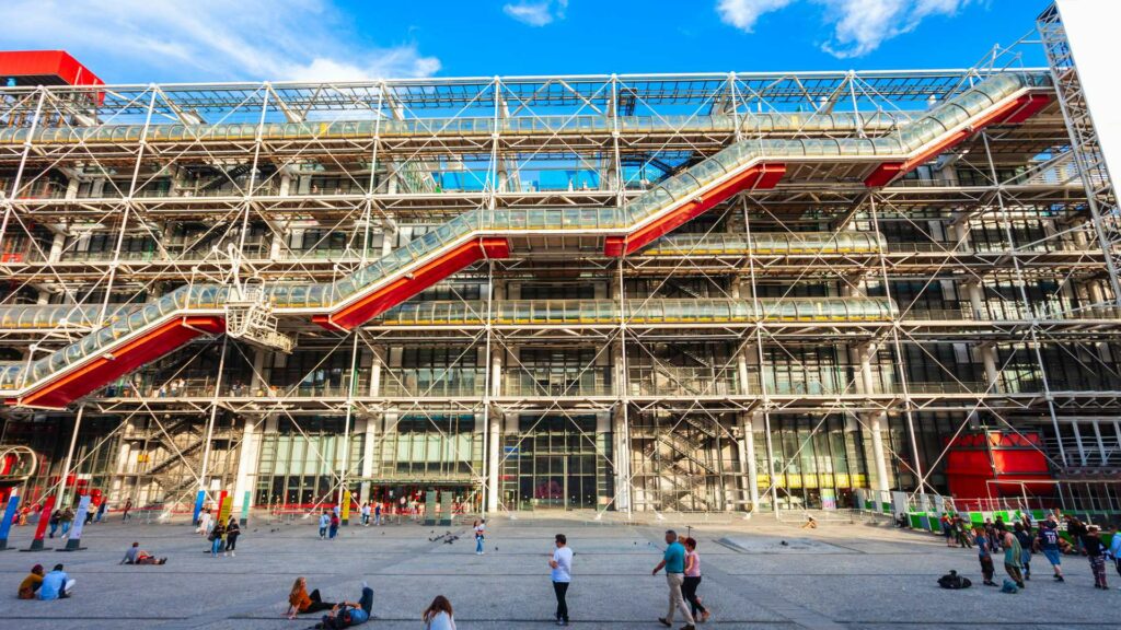 Le centre Pompidou