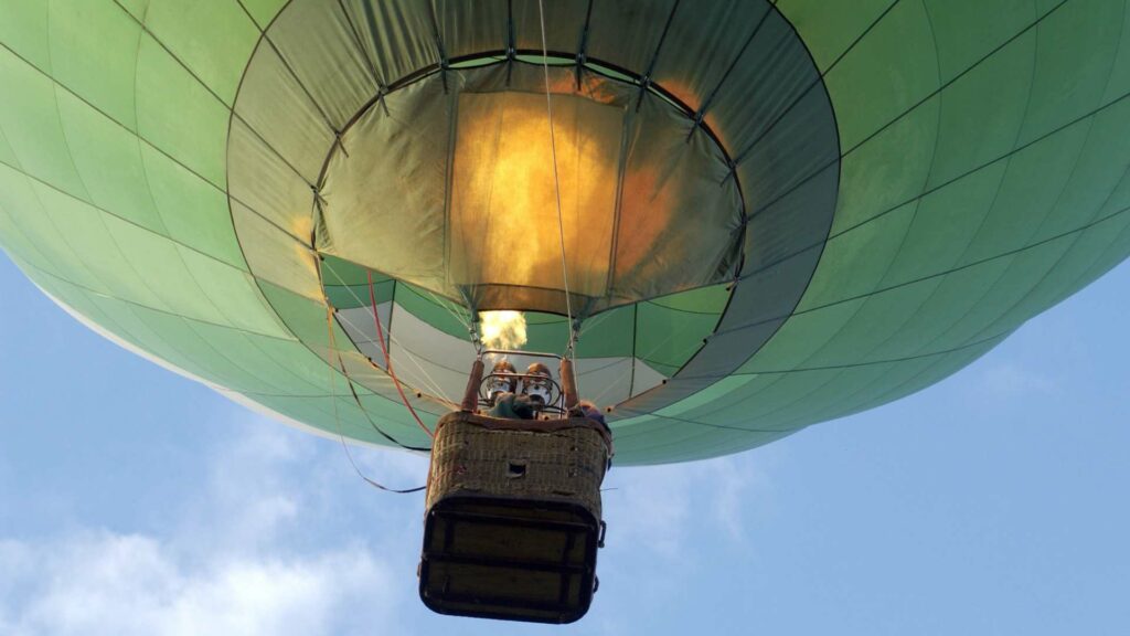 Un vol en montgolfière